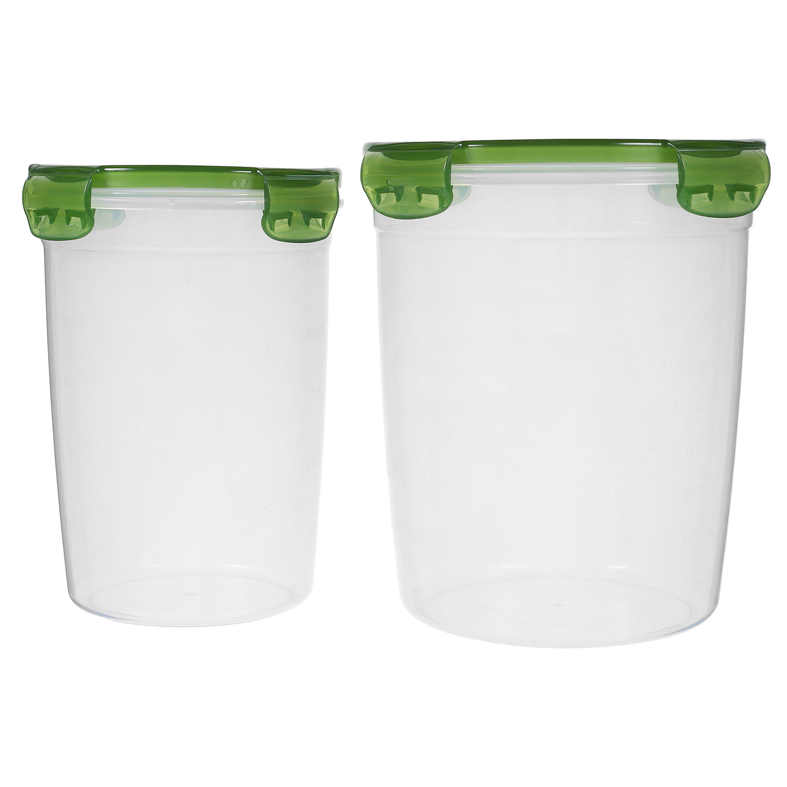 Food Storage Containers - 2 recipientes herméticos para alimentos, fabricados