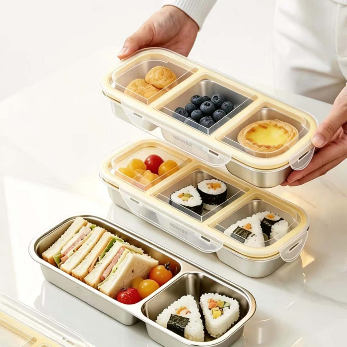 Contenedor de almacenamiento d - Food Storage Meals reseña y precio