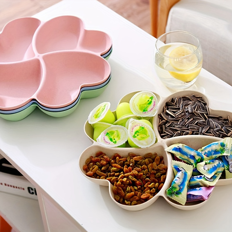 Plato de frutas en forma de co - Food Storage With Dividers reseña y precio