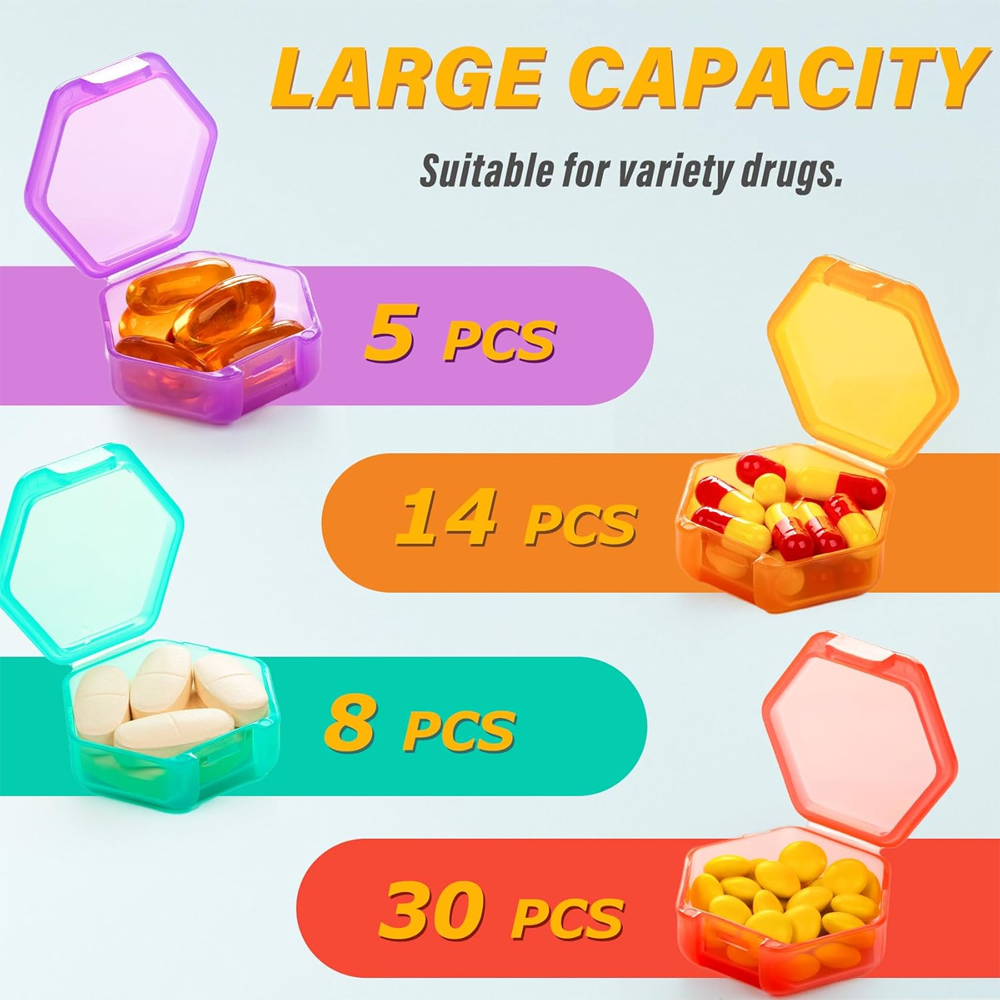 Organizador de Pastillas Mensu - Food Storage With Dividers reseña y precio
