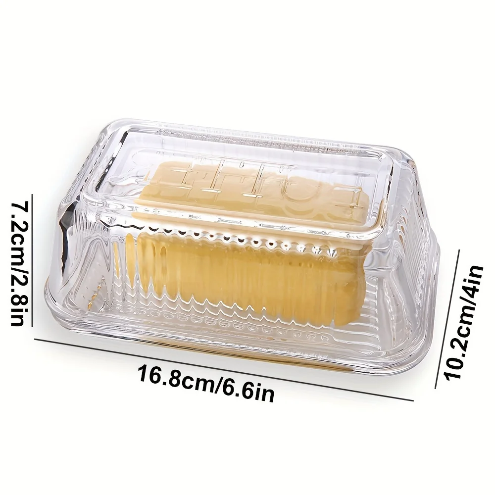 Plato de mantequilla transpare - Food Storage Oven Safe reseña y precio