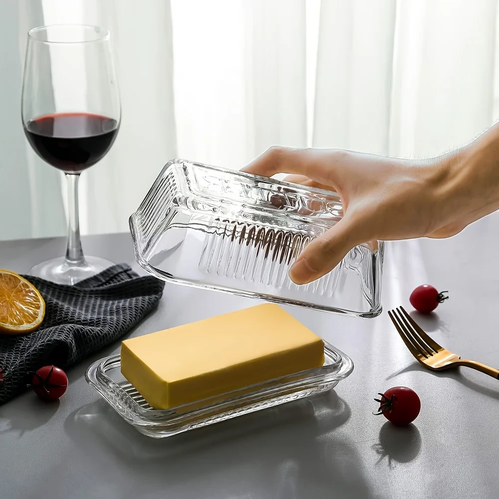 Plato de mantequilla transpare - Food Storage Oven Safe reseña y precio