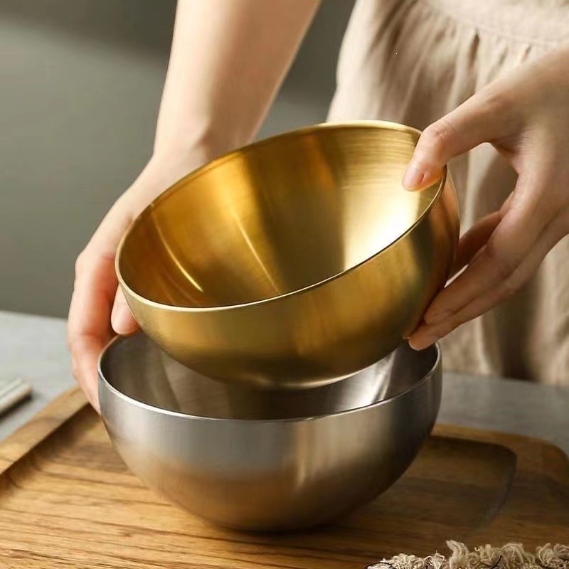 Cuenco de ensalada de acero in - Food Storage Meals reseña y precio