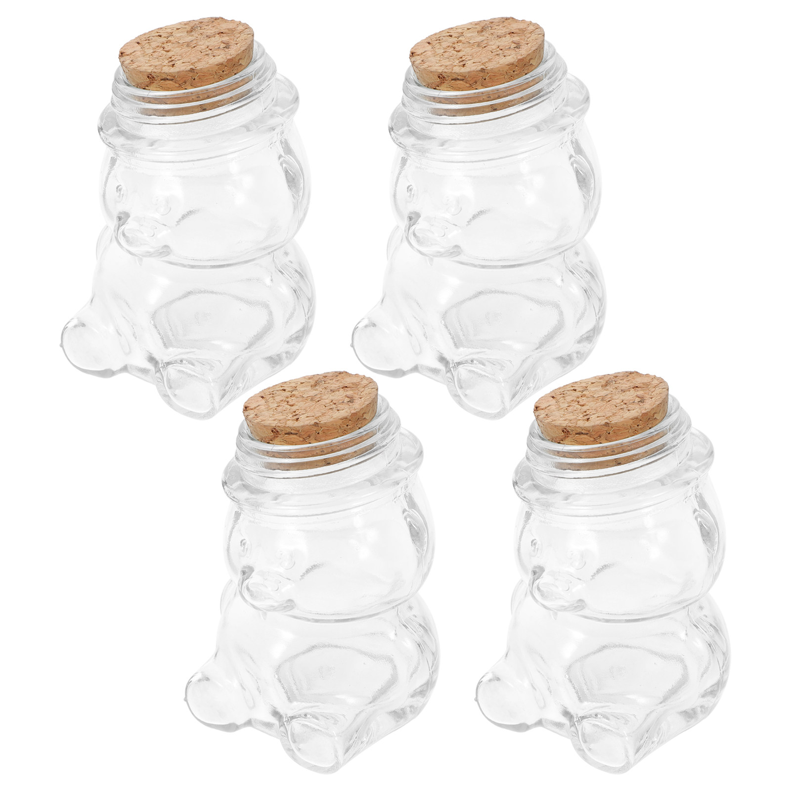 Juego de 4 recipientes de vidr - Food Storage Containers reseña y precio