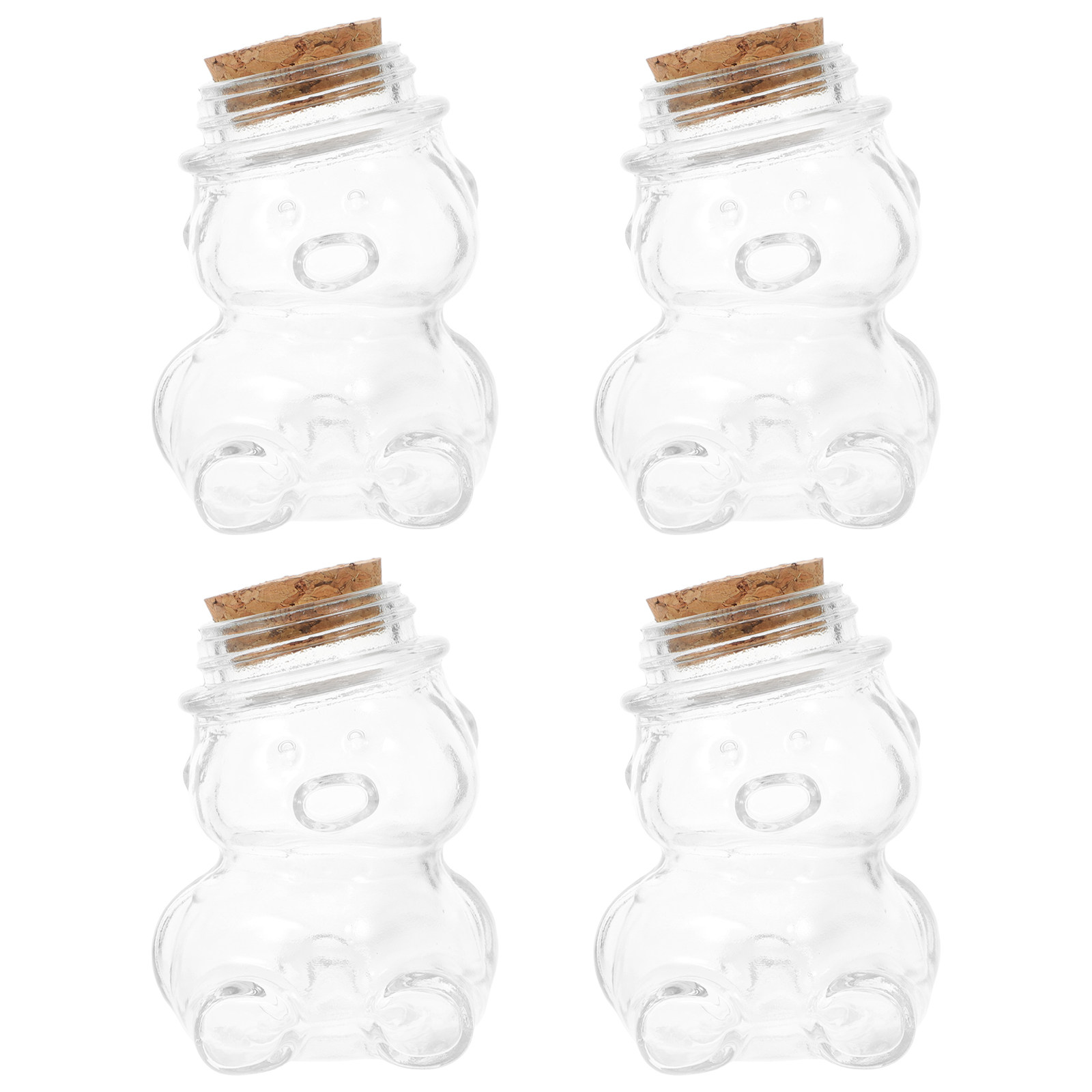 Juego de 4 recipientes de vidr - Food Storage Containers reseña y precio