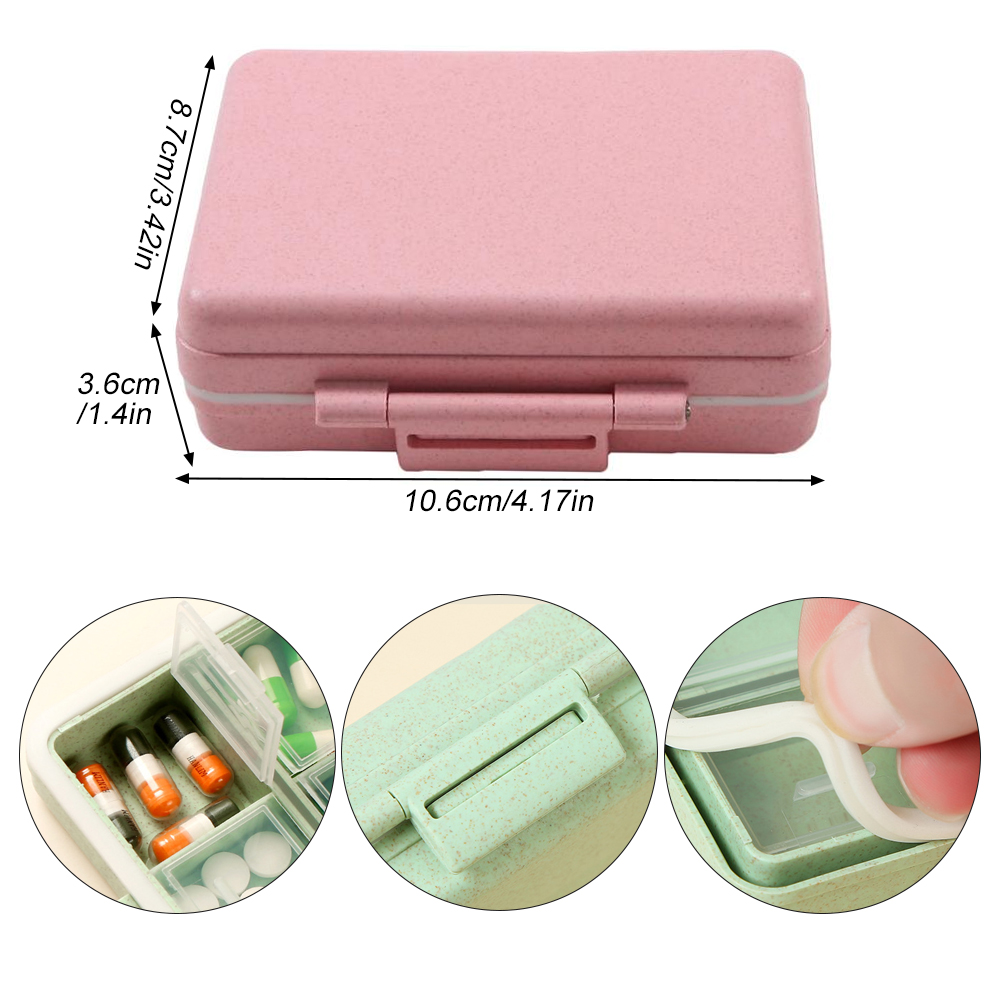 Organizador de pastillas de vi - Food Storage With Dividers reseña y precio